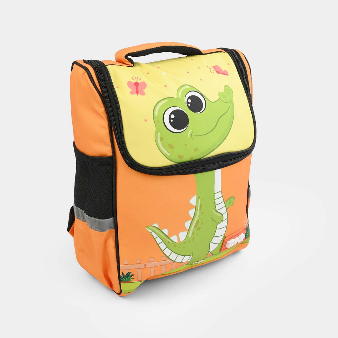 LEVUP D Open Backpack/School Bag | Grade KG