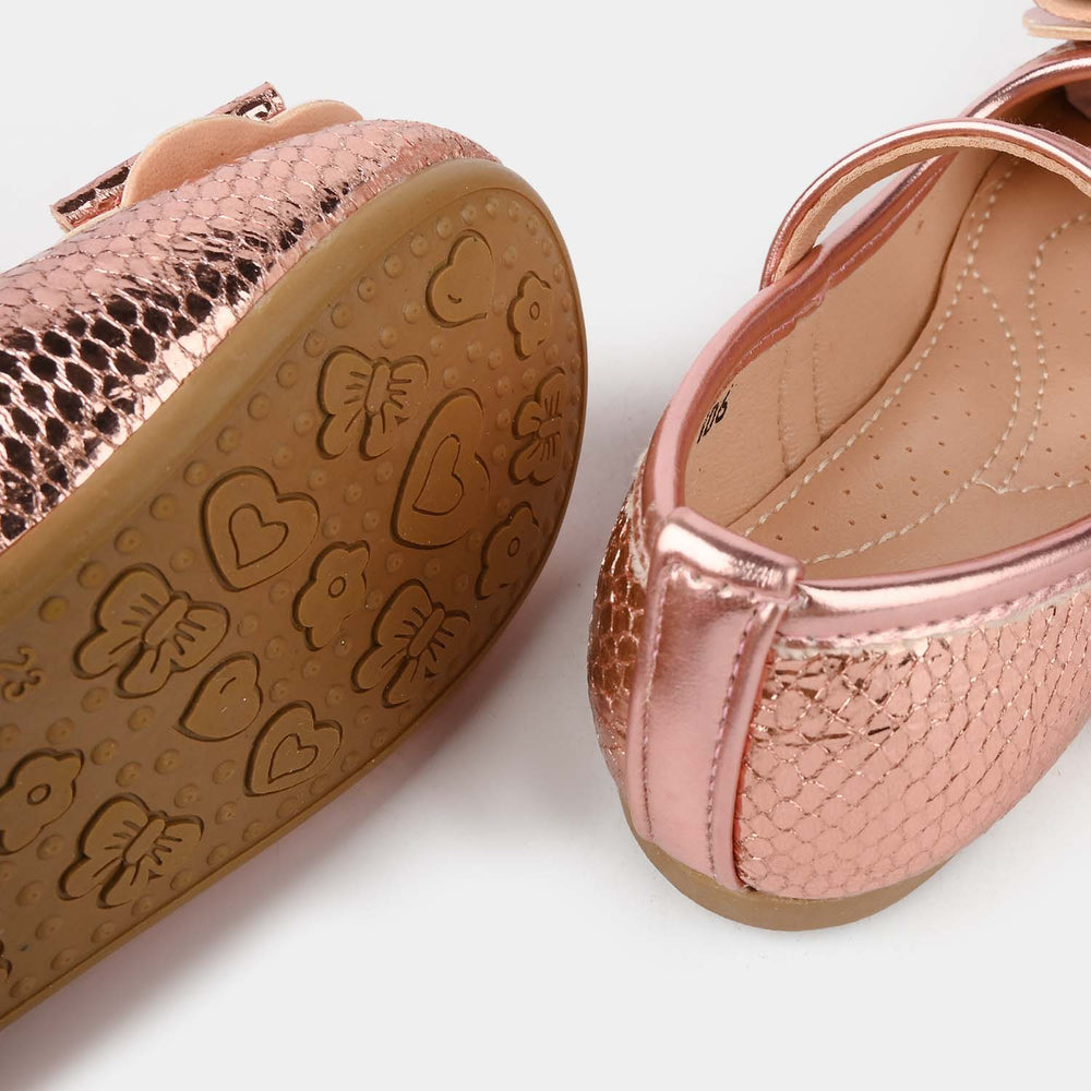 Girls Pumps 11-106-CHAMPAGNE