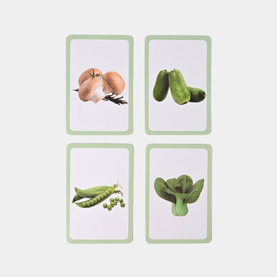 Vegetables Flash Cards