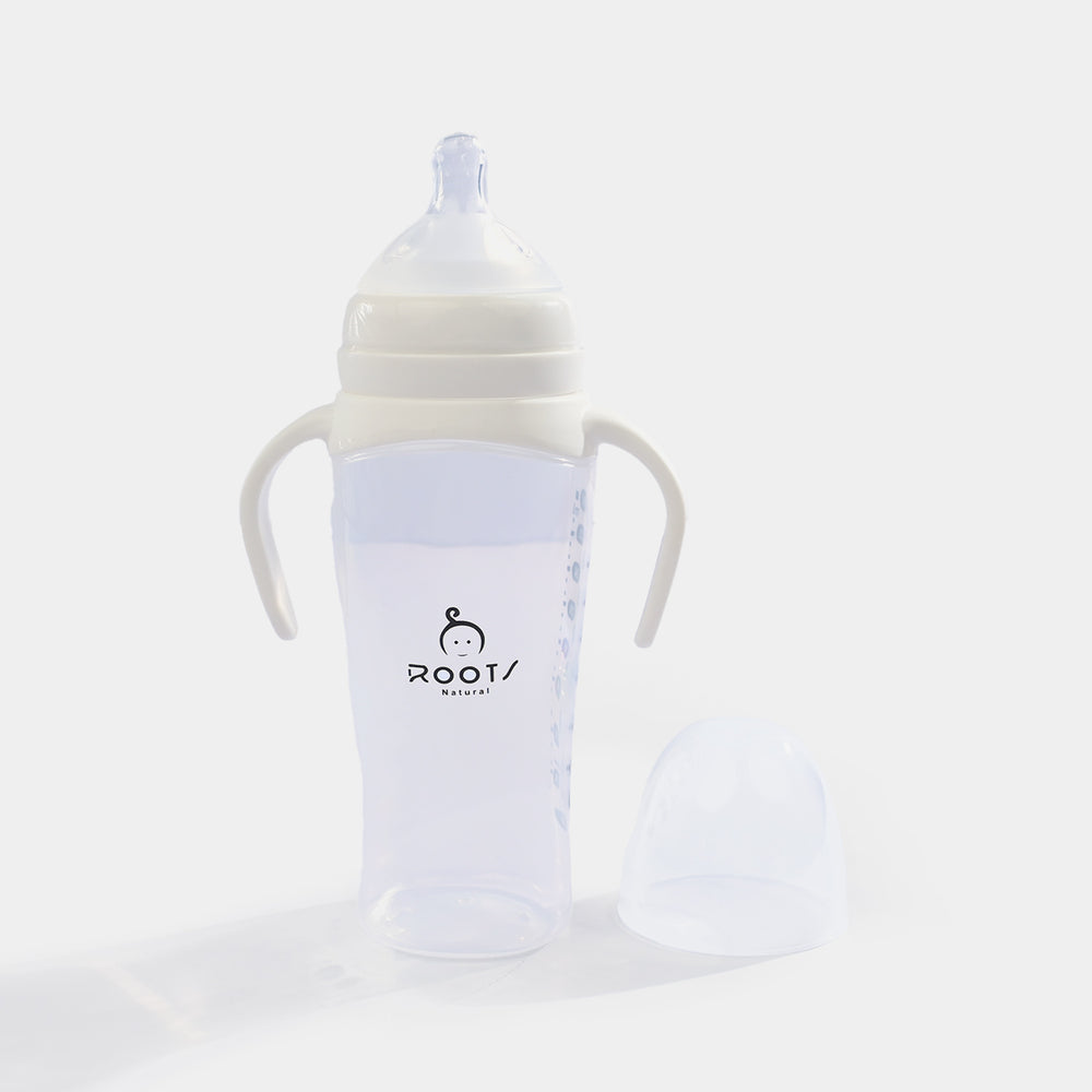 J1016 White Wide-Neck Baby Bottle - 300 ml / 10 oz