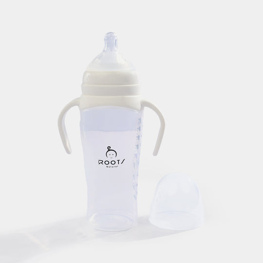 J1016 White Wide-Neck Baby Bottle - 300 ml / 10 oz
