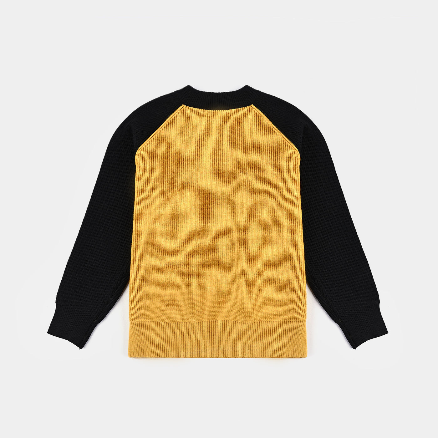 Boys Knitted Sweater- Mustard