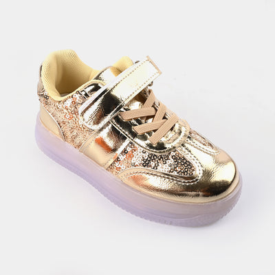 Girls Sneaker 2107-Gold