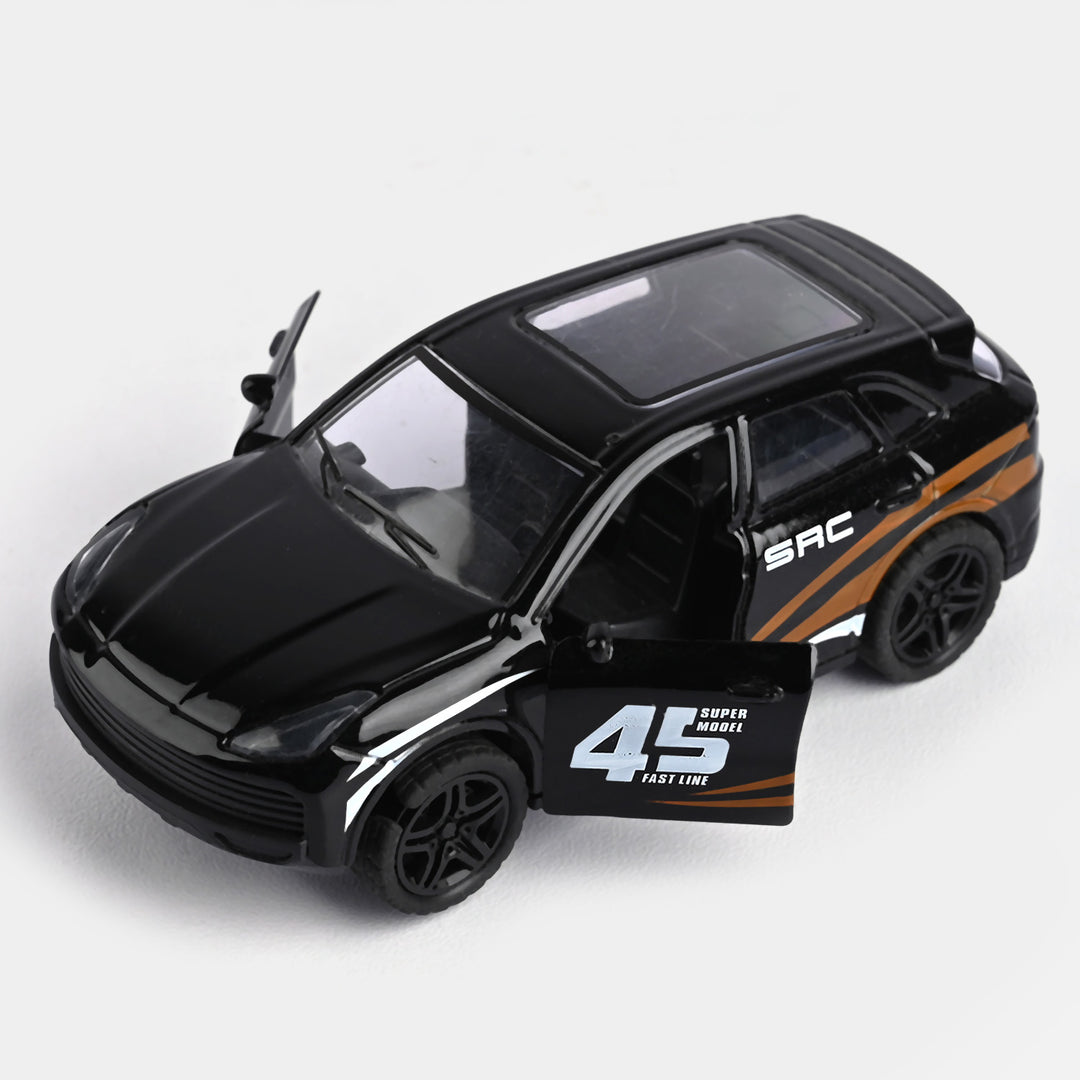 DIE-CAST MODEL PULLBACK CAR WITH LIGHT SOUND