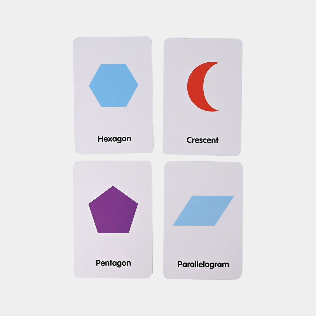 Shapes Flash Cards For Kids