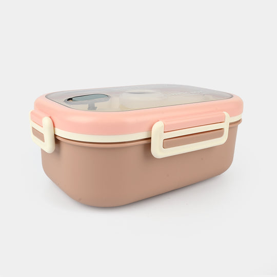 Plastic Lunch Box for Kids | 1100ml – Pink
