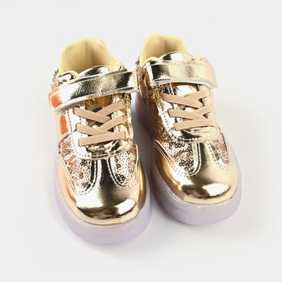 Girls Sneaker 2107-Gold