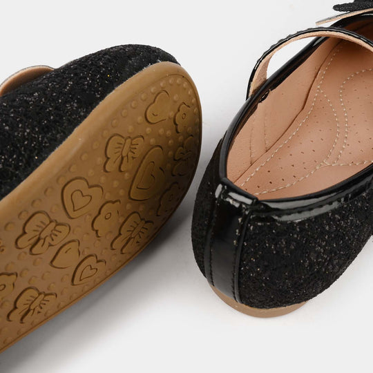 Girls Pumps 11-99-BLACK