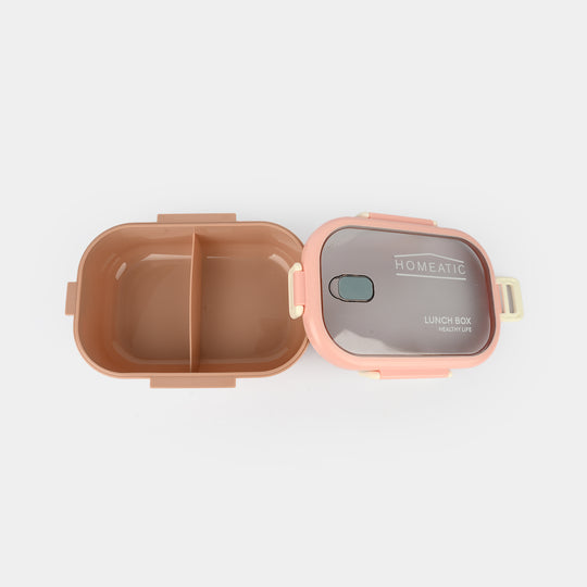 Plastic Lunch Box for Kids | 1100ml – Pink