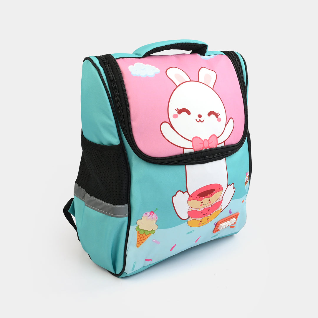 LEVUP D Open Backpack/School Bag | Grade KG