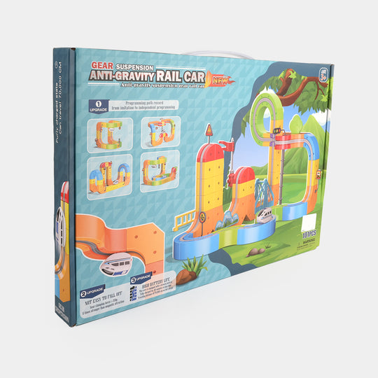 Electric Rail Car Track Set