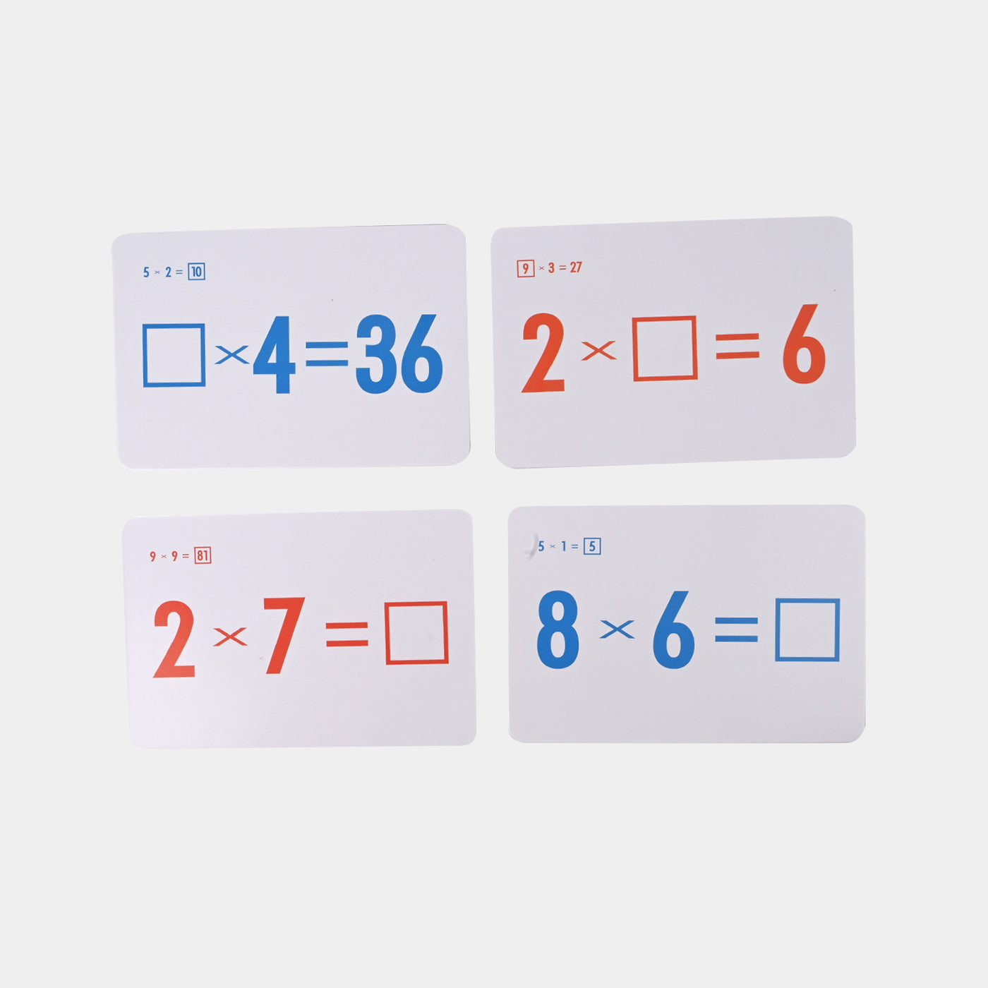 Children's Learning Multiplication Flash Card 36Pcs