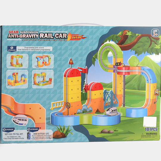 Electric Rail Car Track Set