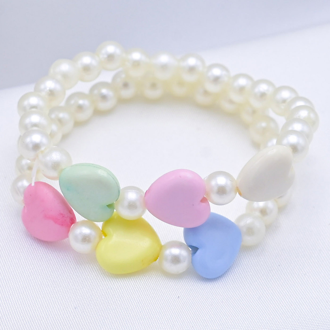 Girls Charm Beaded Bracelet