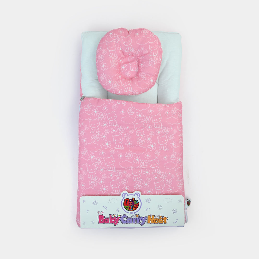 Soft & Cozy Baby Carry Nest With Pillow