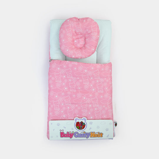 Soft & Cozy Baby Carry Nest With Pillow