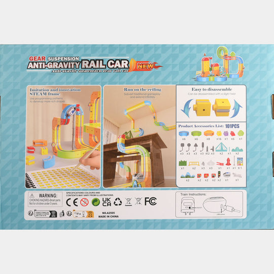 Electric Rail Car Track Set