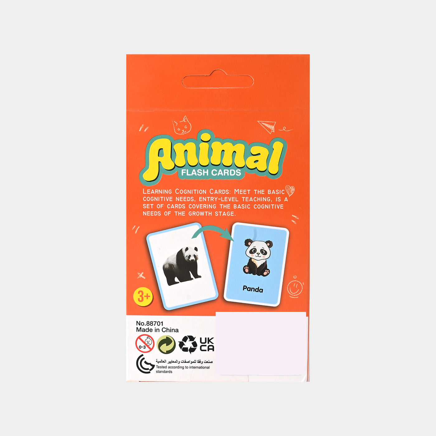 Animal Flash Card - 36Pcs