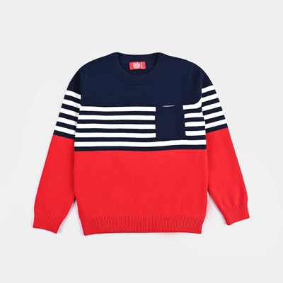 Boys Knitted Sweater- Multi