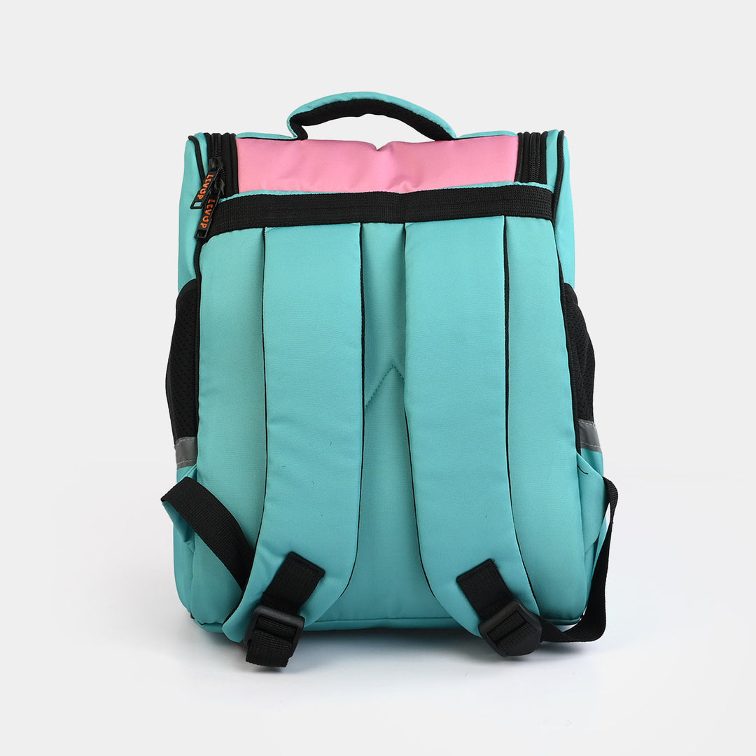 LEVUP D Open Backpack/School Bag | Grade KG