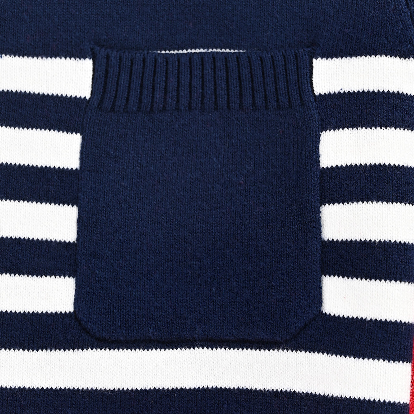 Boys Knitted Sweater- Multi