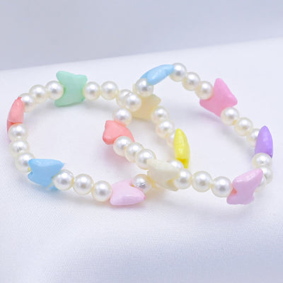 Girls Charm Beaded Bracelet