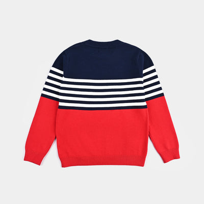 Boys Knitted Sweater- Multi