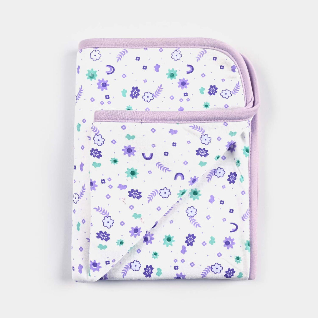 Baby Changing Sheet 17x22 Flower |Purple -