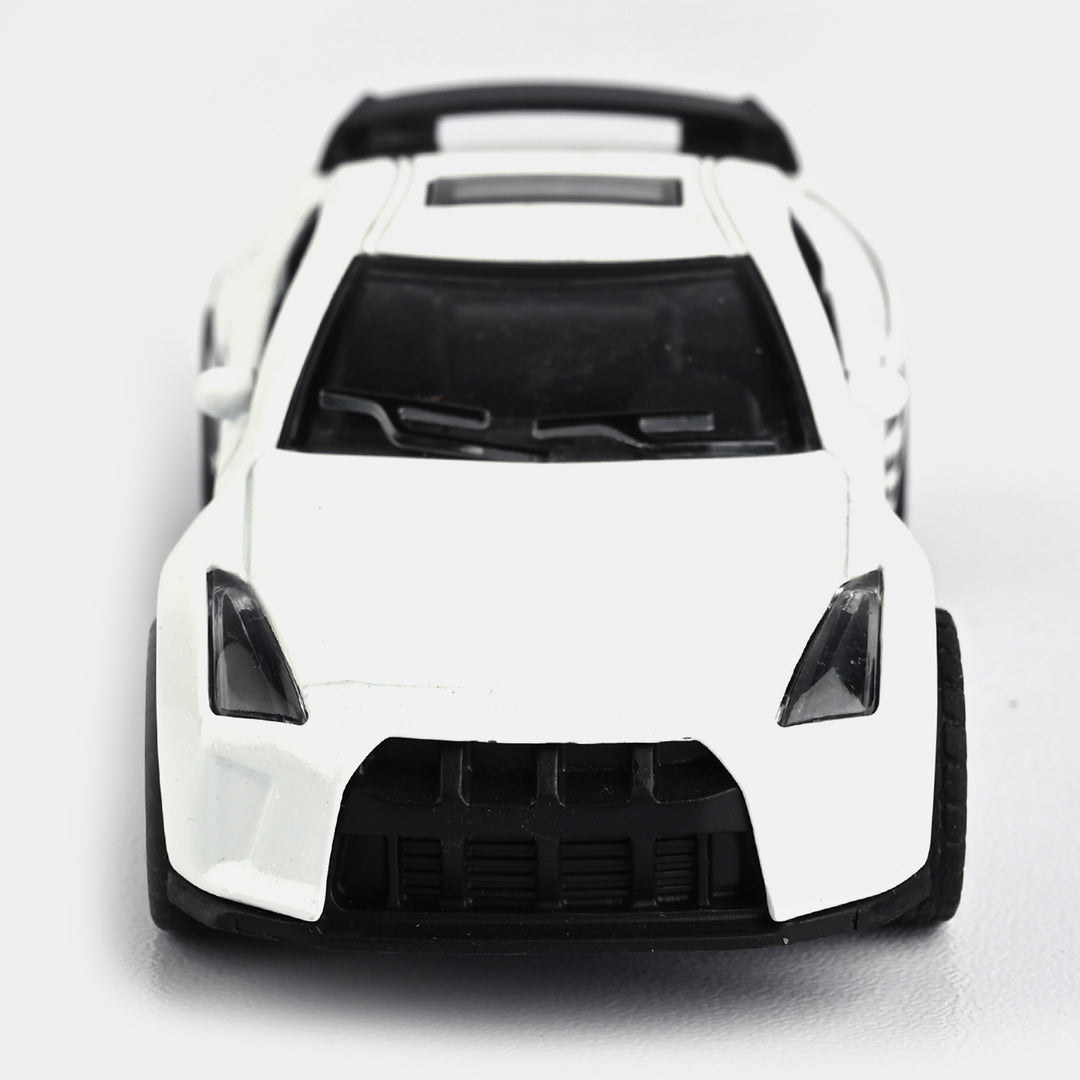 DIE-CAST MODEL PULLBACK CAR WITH LIGHT SOUND