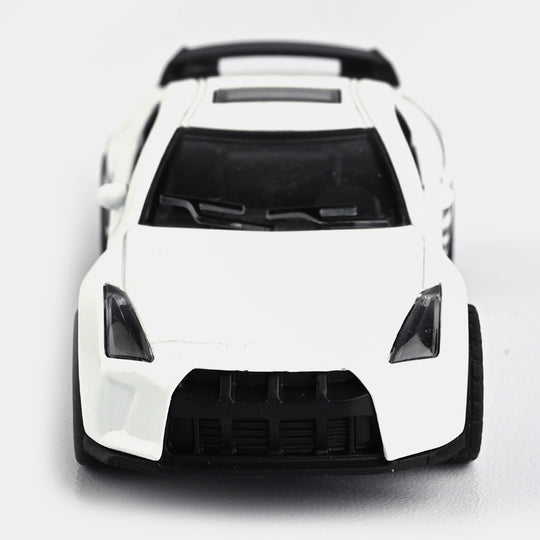 DIE-CAST MODEL PULLBACK CAR WITH LIGHT SOUND