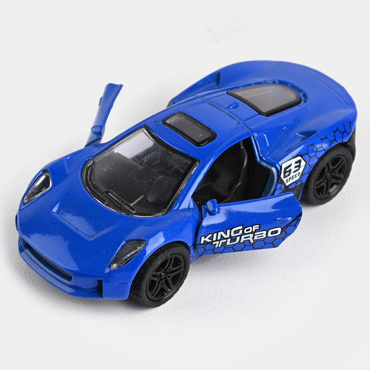 DIE-CAST MODEL PULLBACK CAR WITH LIGHT SOUND