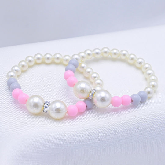 Girls Charm Beaded Bracelet