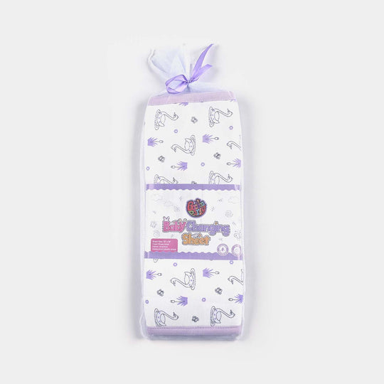 Baby Changing Sheet 13*16 Duck | Purple