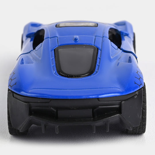 DIE-CAST MODEL PULLBACK CAR WITH LIGHT SOUND