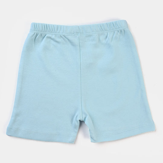 Infant Boys Cotton Poplin 3 Piece Short Set-mIX