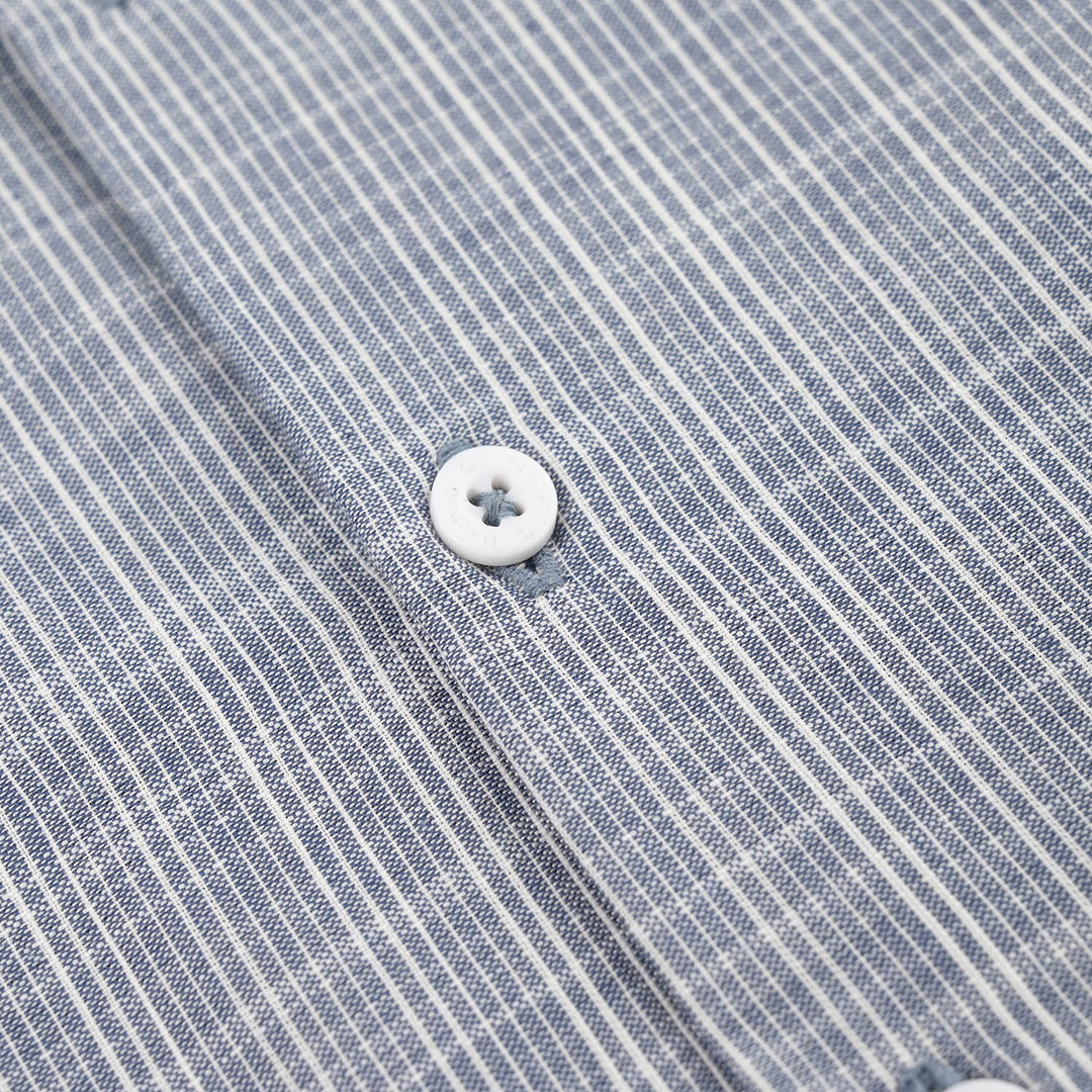 Boys Yarn Dyed Shirt (State of Mind) - Grey