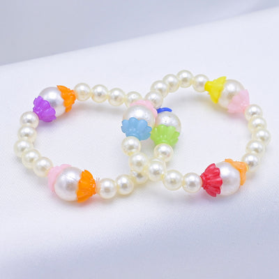 Girls Charm Beaded Bracelet