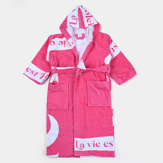 Kids Hooded Bathrobe/Gown