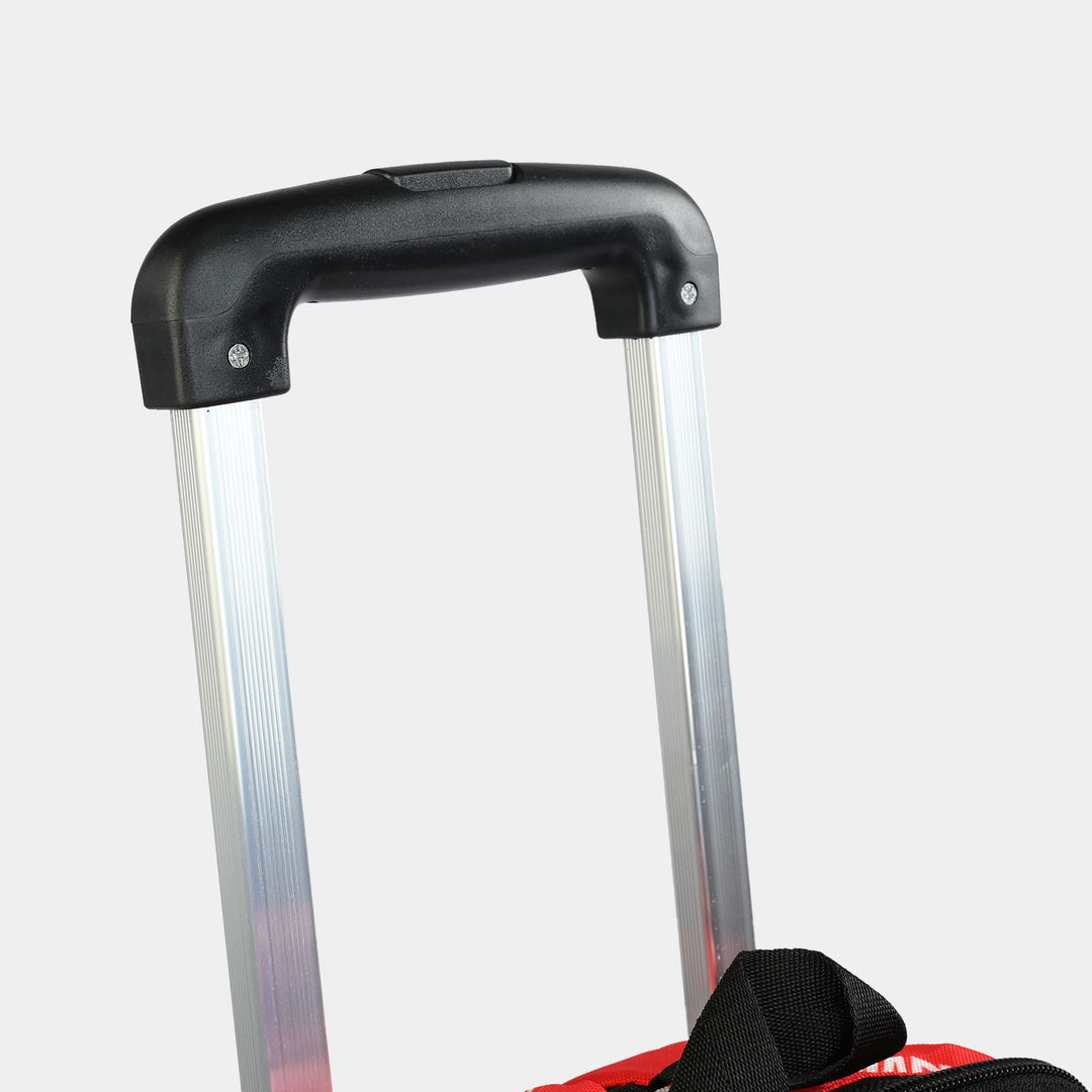 LEVUP Embossed Shell Trolly Bag 3 Wheel | Grade 1-4