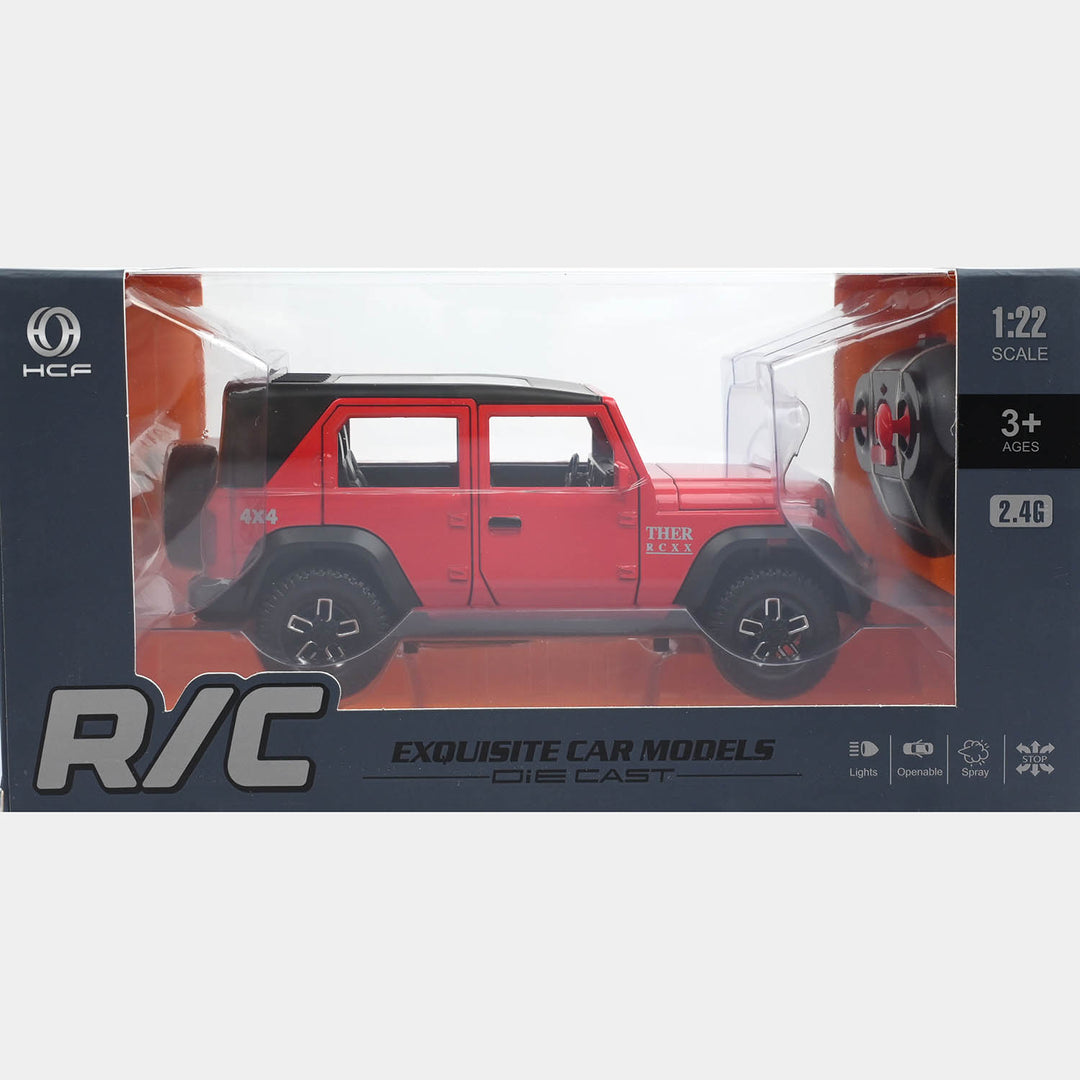 1:22 Scale Remote Control Die-Cast 4x4 Off-Road Car