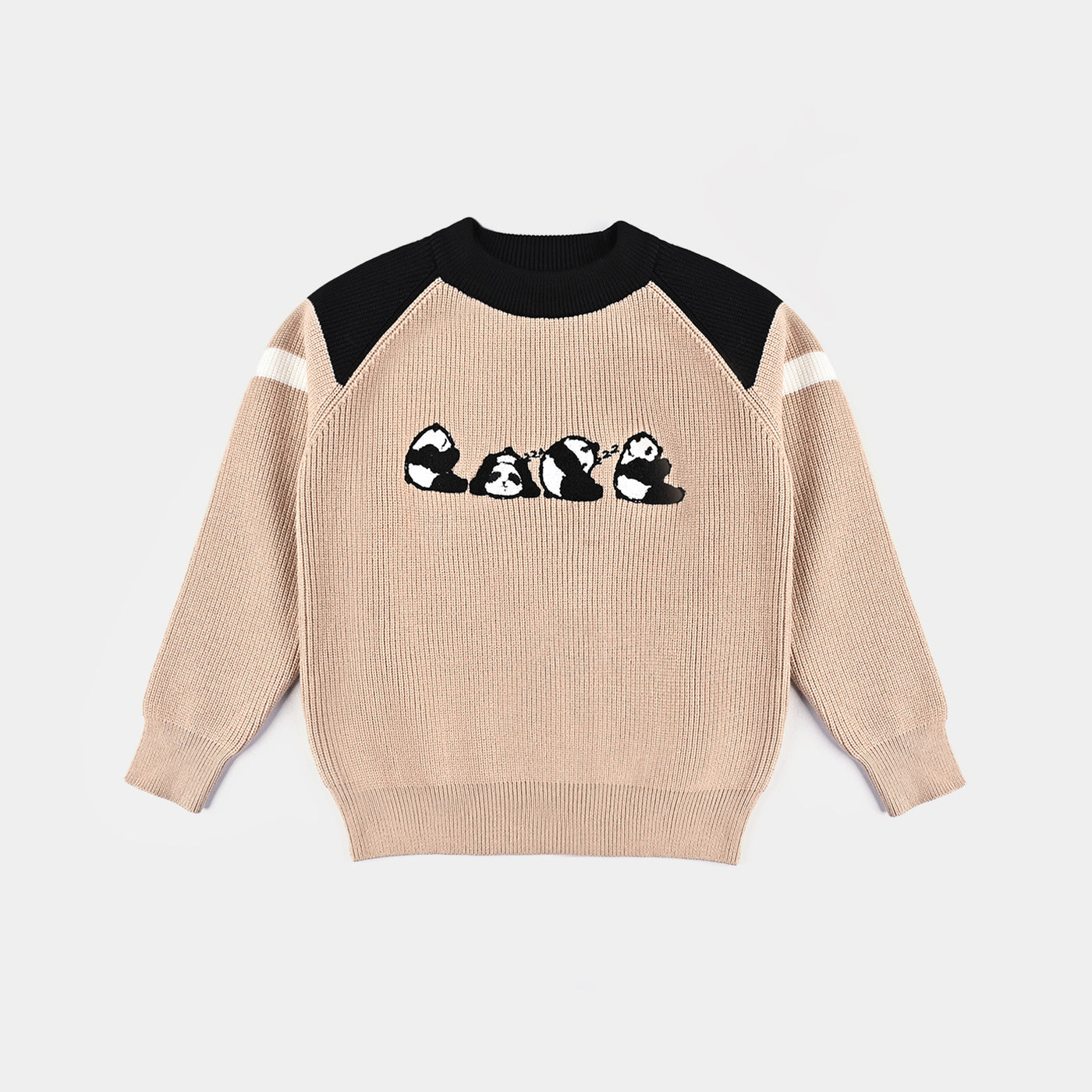 Boys Knitted Sweater- Beige