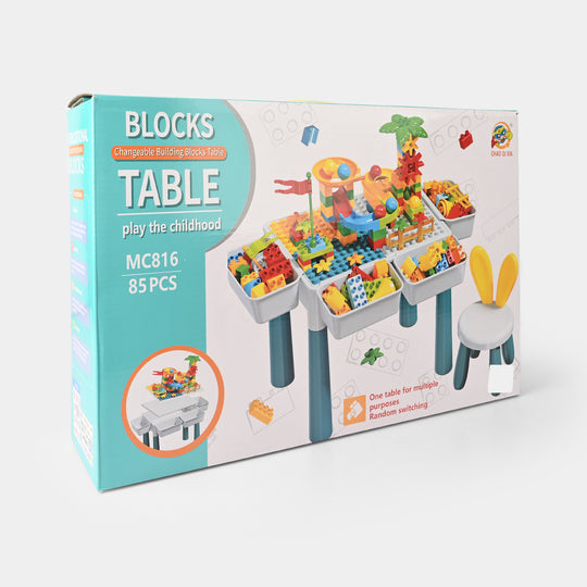 Changeable Building Blocks Table