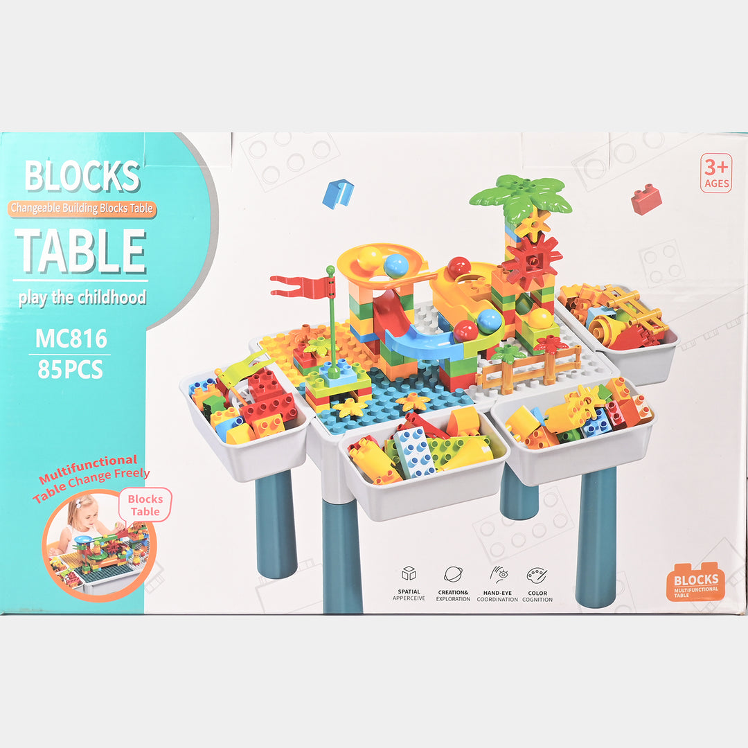 Changeable Building Blocks Table