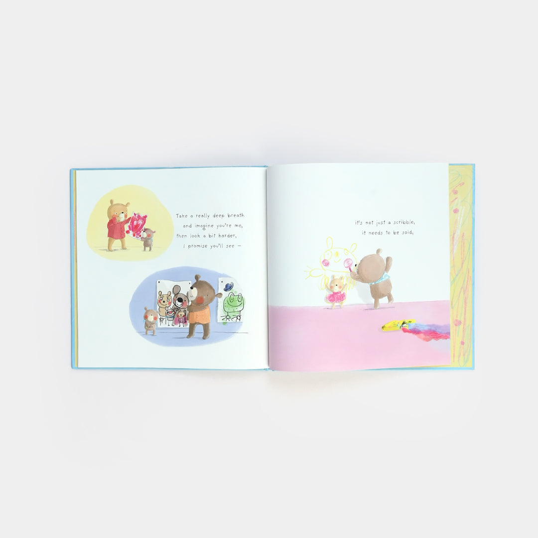 Story Book Scribble To Me Hardcover – Picture Book