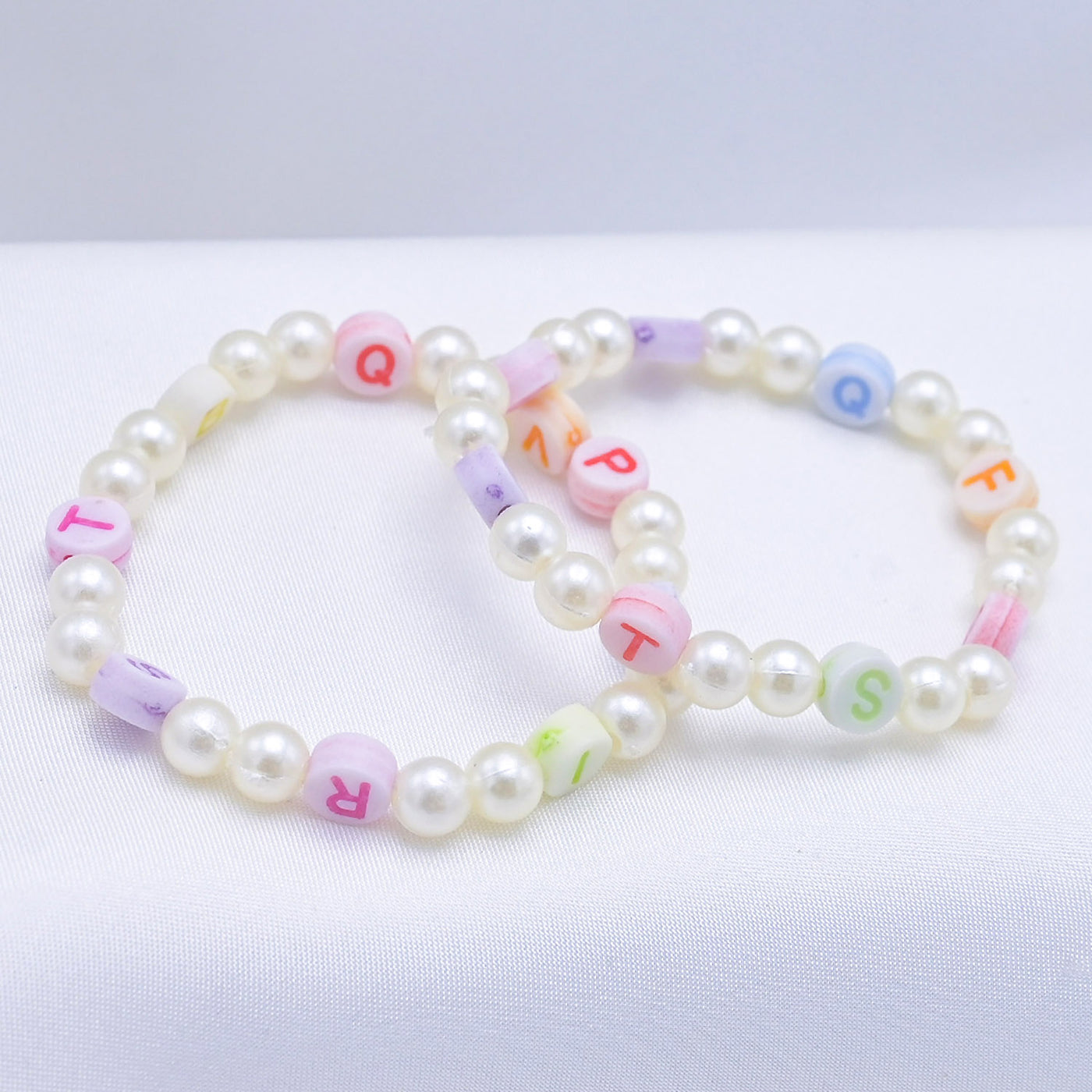 Girls Charm Beaded Bracelet