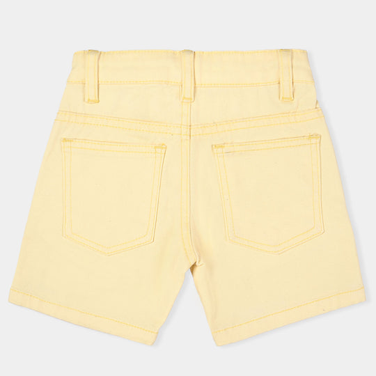 Infant Boys Cotton Short Character-Lime