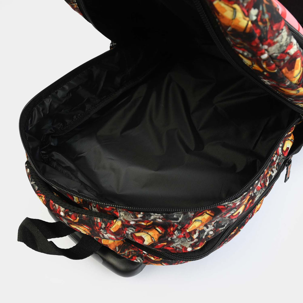 LEVUP Embossed Shell Trolly Bag 3 Wheel | Grade 1-4