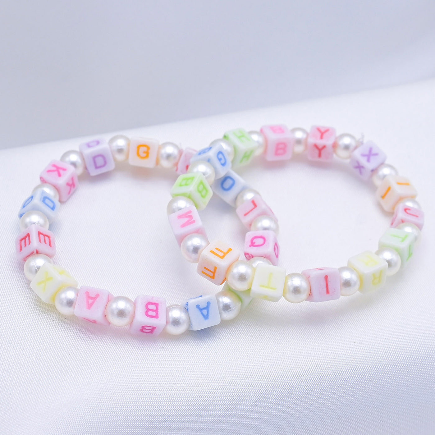 Girls Charm Beaded Bracelet