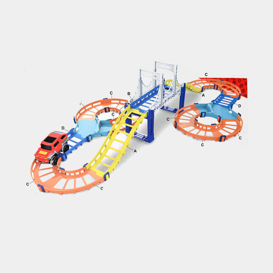 Speed Track 62PCs For Kids