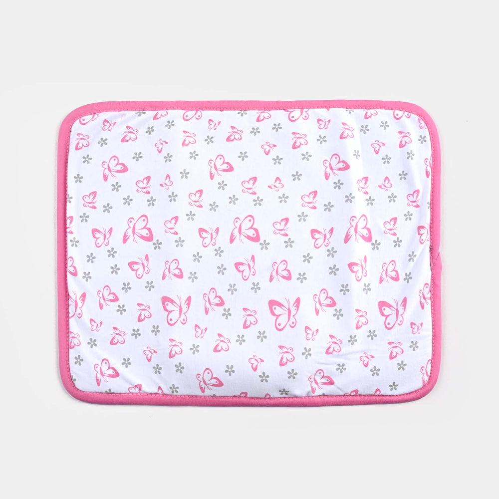 Baby Changing Sheet 13*16 Butterfly | Pink